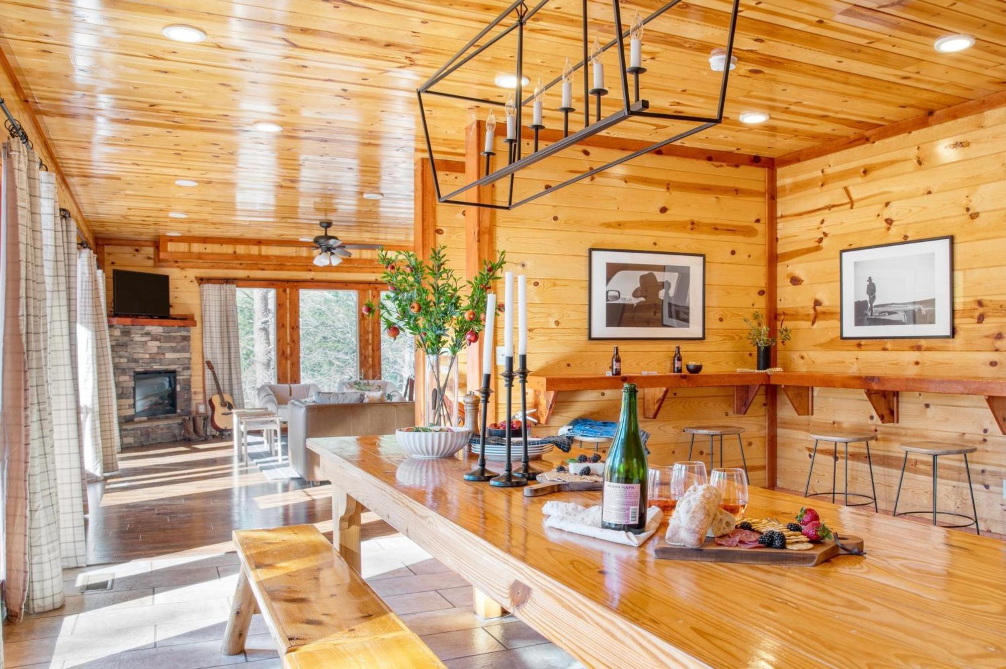 Sycamore By Avantstay Spectacular Mountain Home W Indoor Pool Hot Tub Home Theatre Fire Pit Sevierville Eksteriør bilde