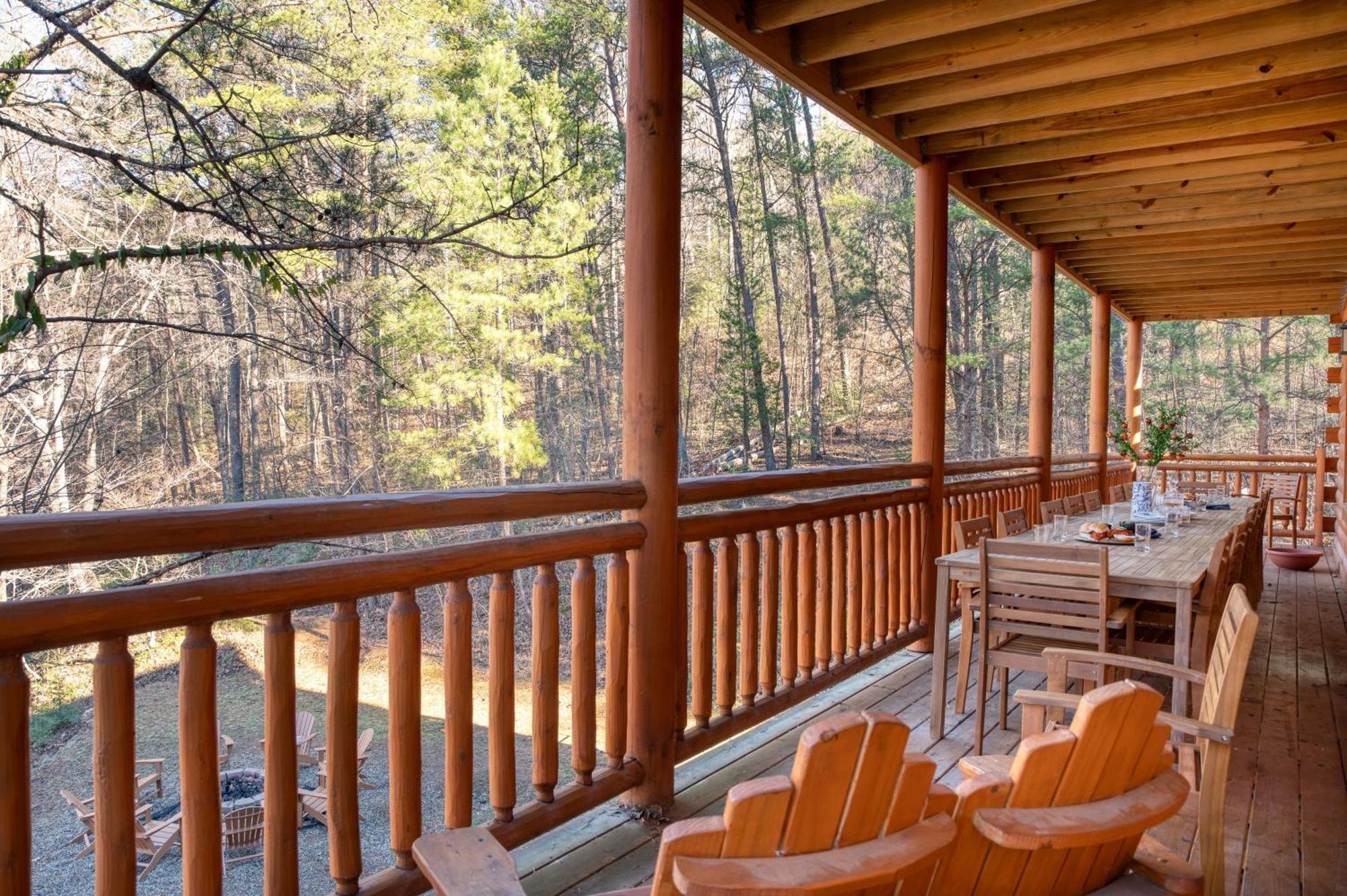 Sycamore By Avantstay Spectacular Mountain Home W Indoor Pool Hot Tub Home Theatre Fire Pit Sevierville Eksteriør bilde