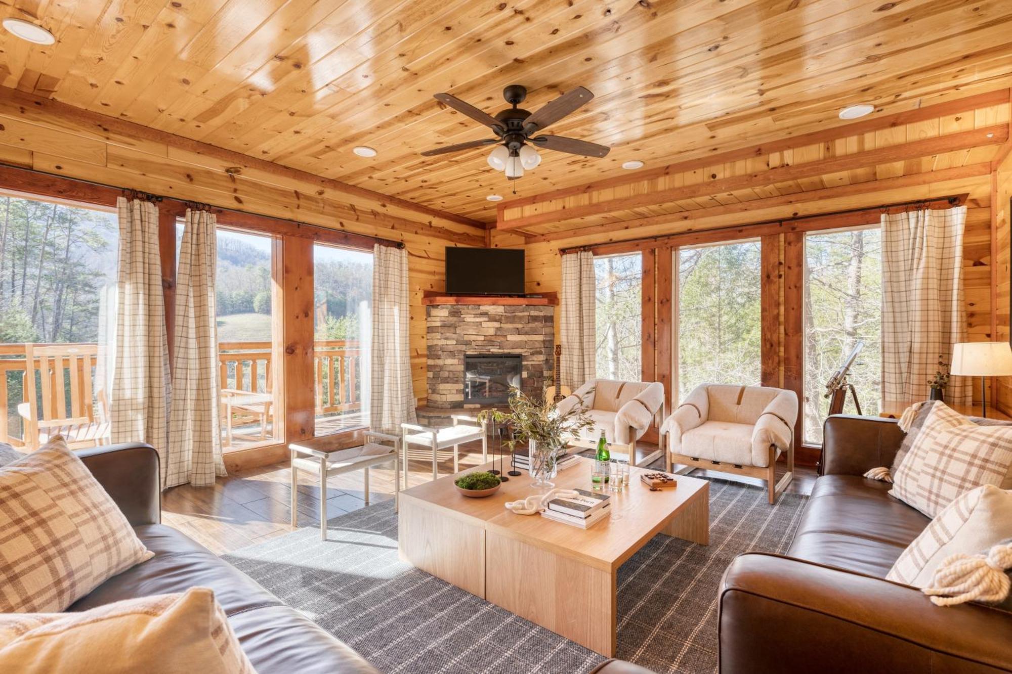 Sycamore By Avantstay Spectacular Mountain Home W Indoor Pool Hot Tub Home Theatre Fire Pit Sevierville Eksteriør bilde